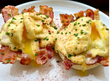 Eggs Benedict with Ham or Bacon