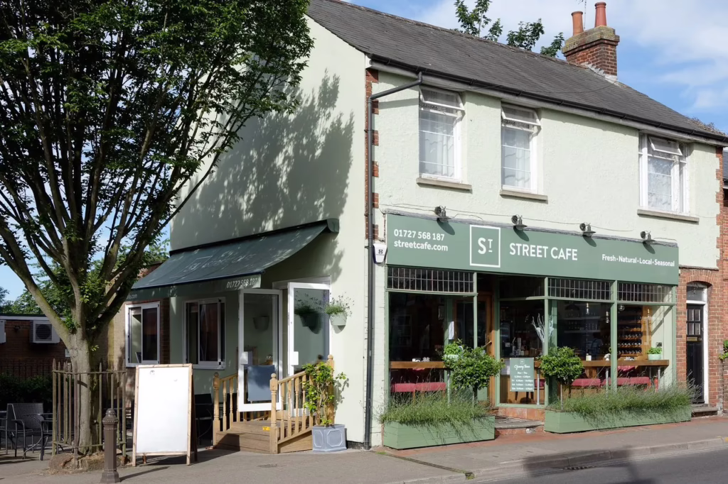 Our stunning, warm and welcoming cafe.