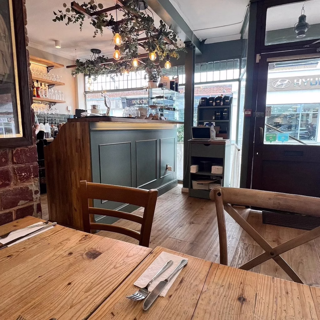 Book a table in our beautiful cafe.